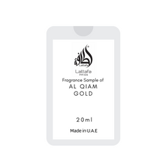 Al Qiam Gold Tester - 20mL (0.7 oz) by Lattafa Pride