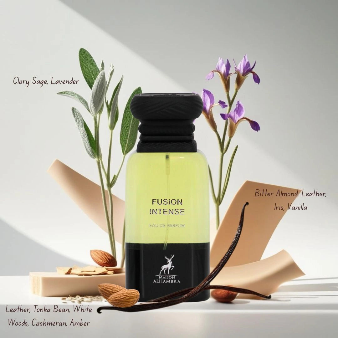 Fusion Intense Eau de Parfum Spray 80ml (2.7 oz) by Maison Alhambra