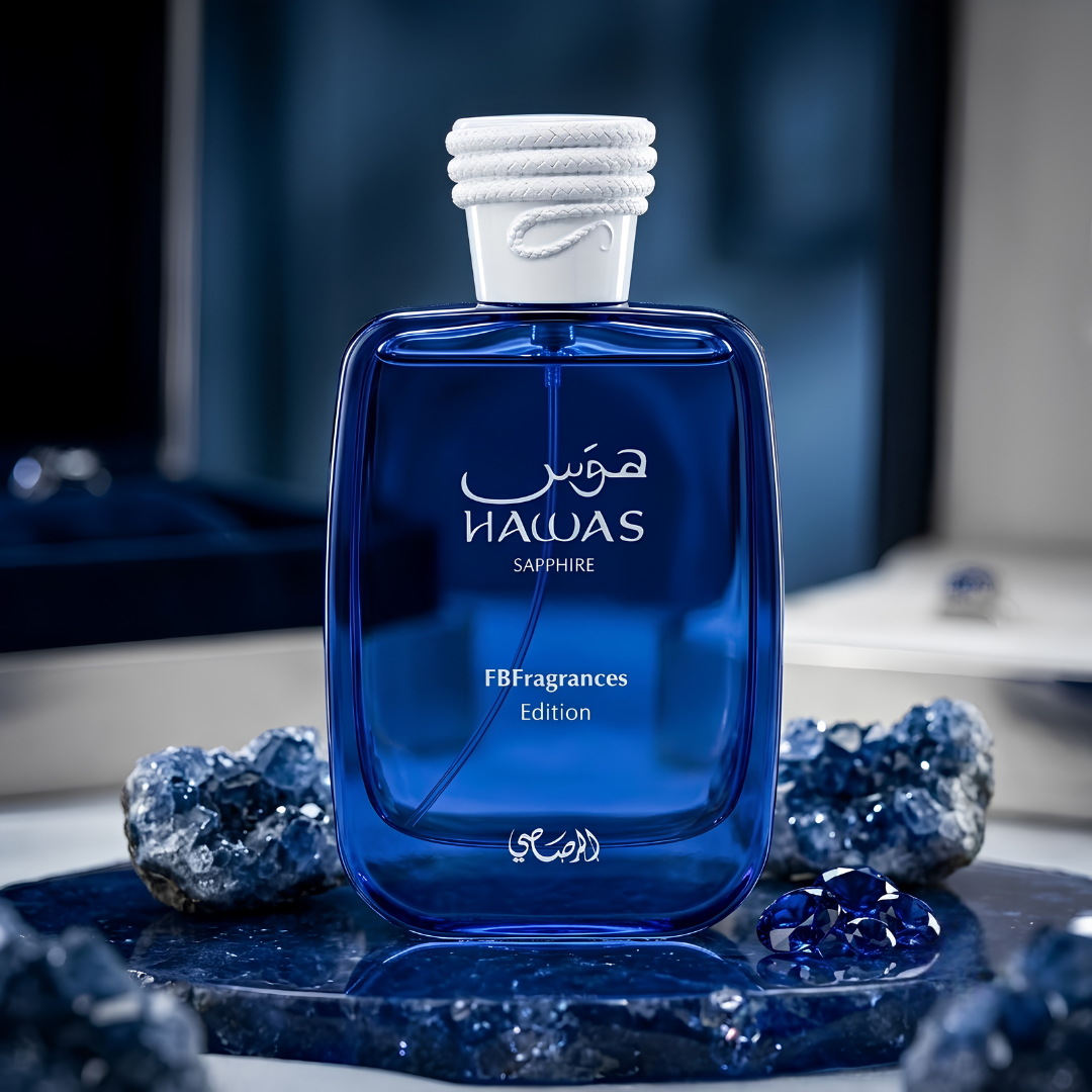 Hawas Sapphire X FBFragrances Edition Eau de Parfum Spray 100ml (3.4 oz) by Rasasi