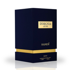 INSIGNIA AZURE EDP Spray 105ML (3.5 OZ) By Hamidi | A Long Lasting & Refreshing Unisex Fragrance. - Intense Oud