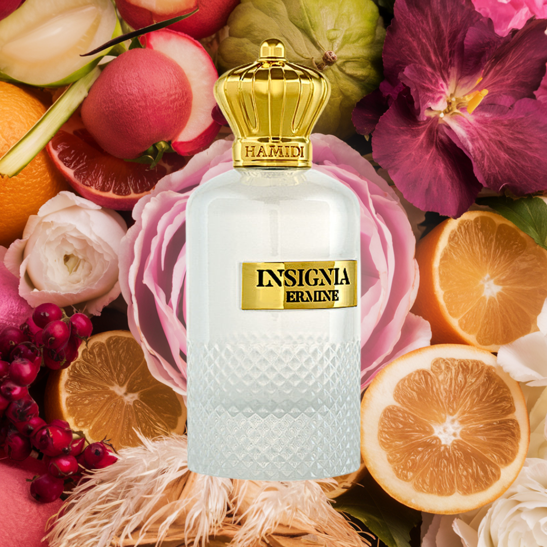 INSIGNIA ERMINE EDP Spray 105ML (3.5 OZ) By Hamidi | Unique And Sophisticated Unisex Fragrance. - Intense Oud