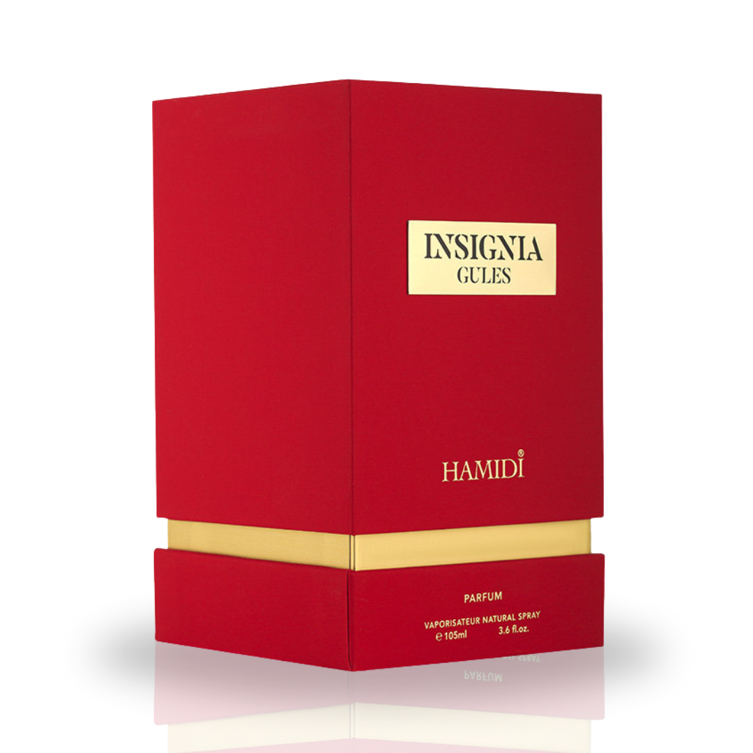 INSIGNIA GULES EDP Spray 105ML (3.5 OZ) By Hamidi | A Long Lasting, Captivating & Harmonious Blend. - Intense Oud