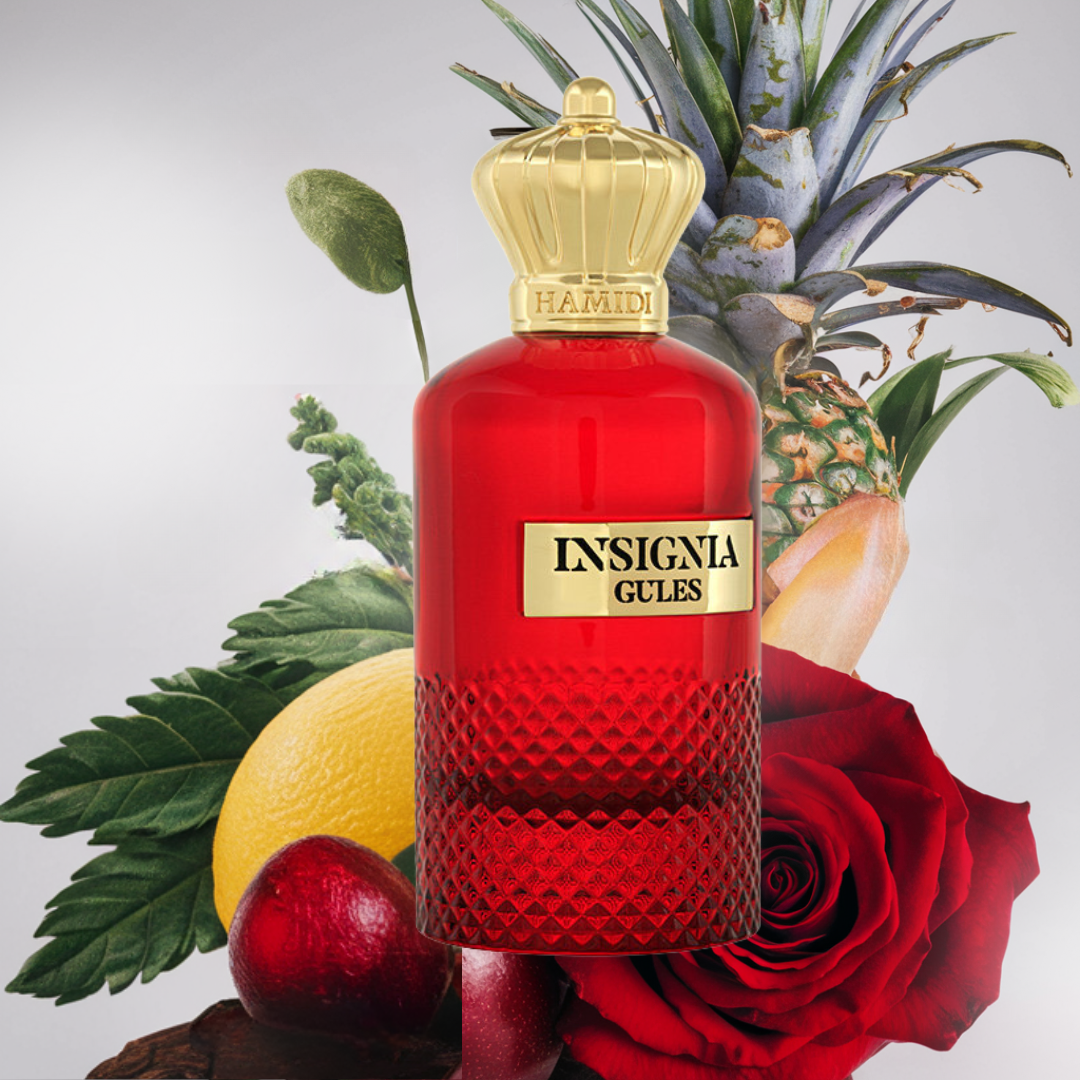 INSIGNIA GULES EDP Spray 105ML (3.5 OZ) By Hamidi | A Long Lasting, Captivating & Harmonious Blend. - Intense Oud