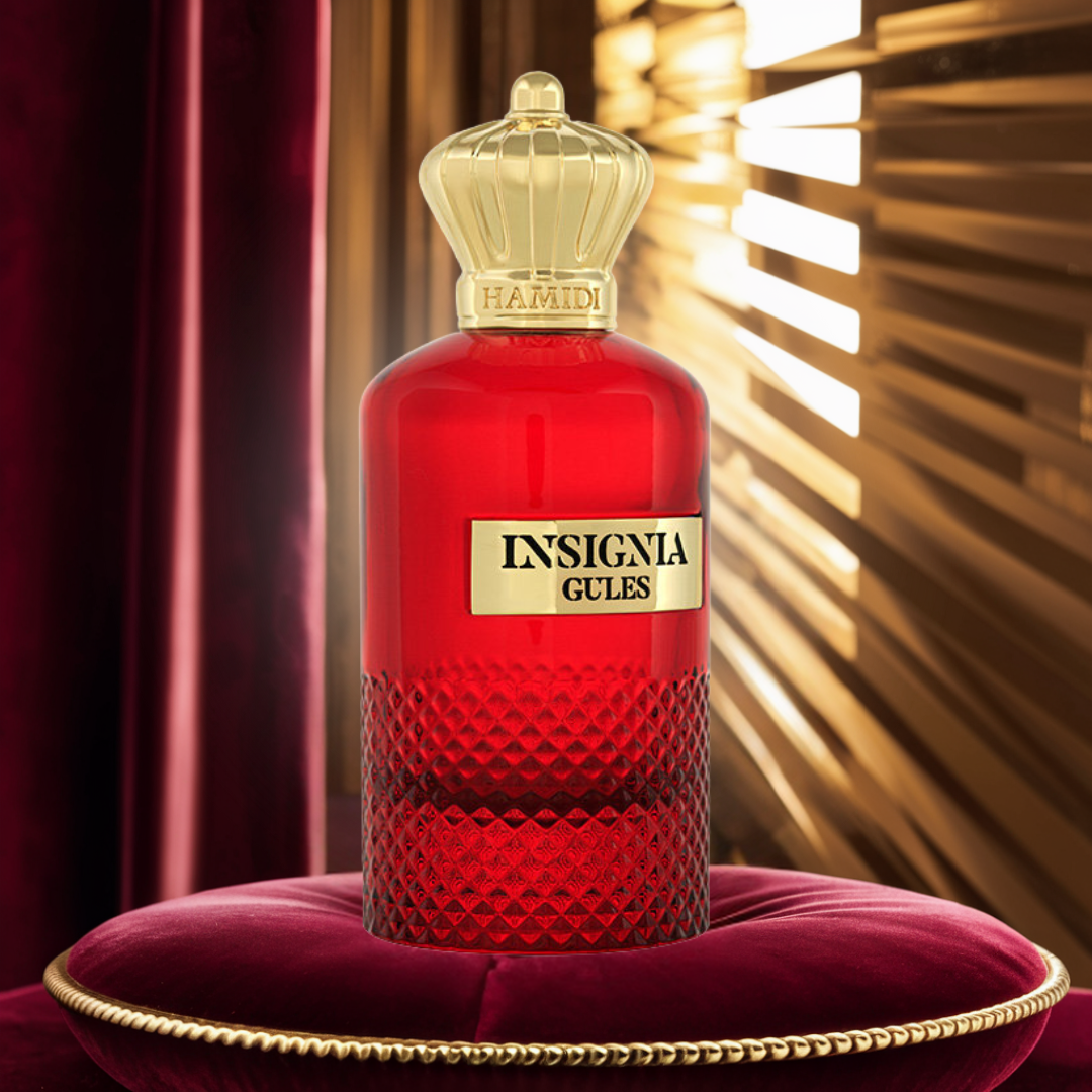 INSIGNIA GULES EDP Spray 105ML (3.5 OZ) By Hamidi | A Long Lasting, Captivating & Harmonious Blend. - Intense Oud