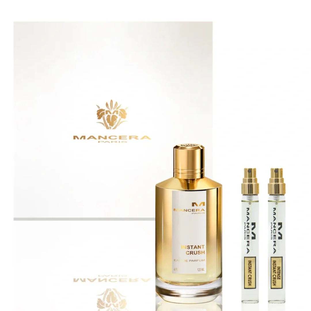 Holiday Gift Set Instant Crush Eau de Parfum 120ml & 8ml + Intense Instant Crush Eau de Parfum 8ml By Mancera