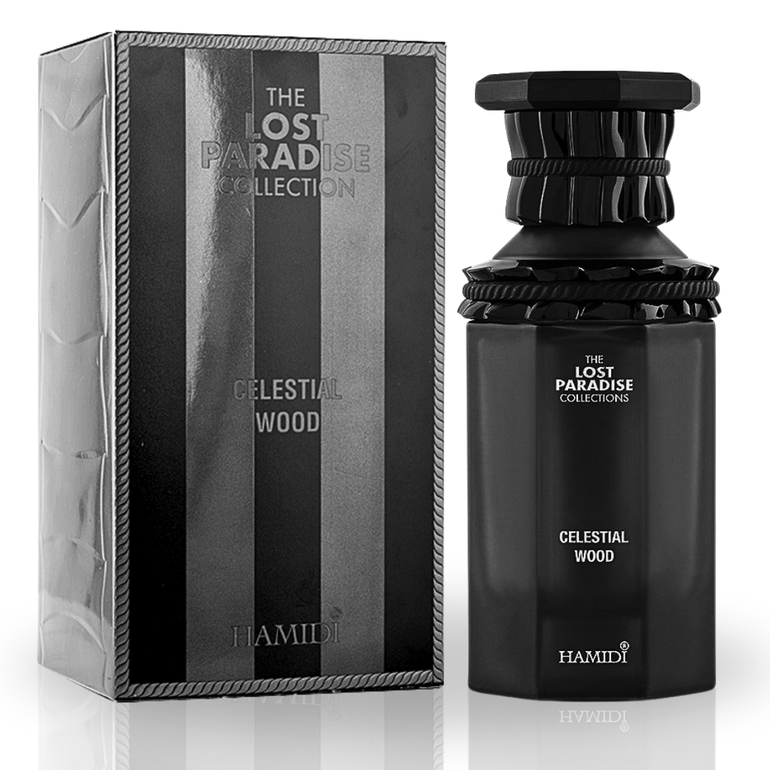 CELESTIAL WOOD EDP Spray 100ML (3.4 OZ) By Hamidi | Ethereal Blend Of Spices & Aromatic Woods. - Intense Oud