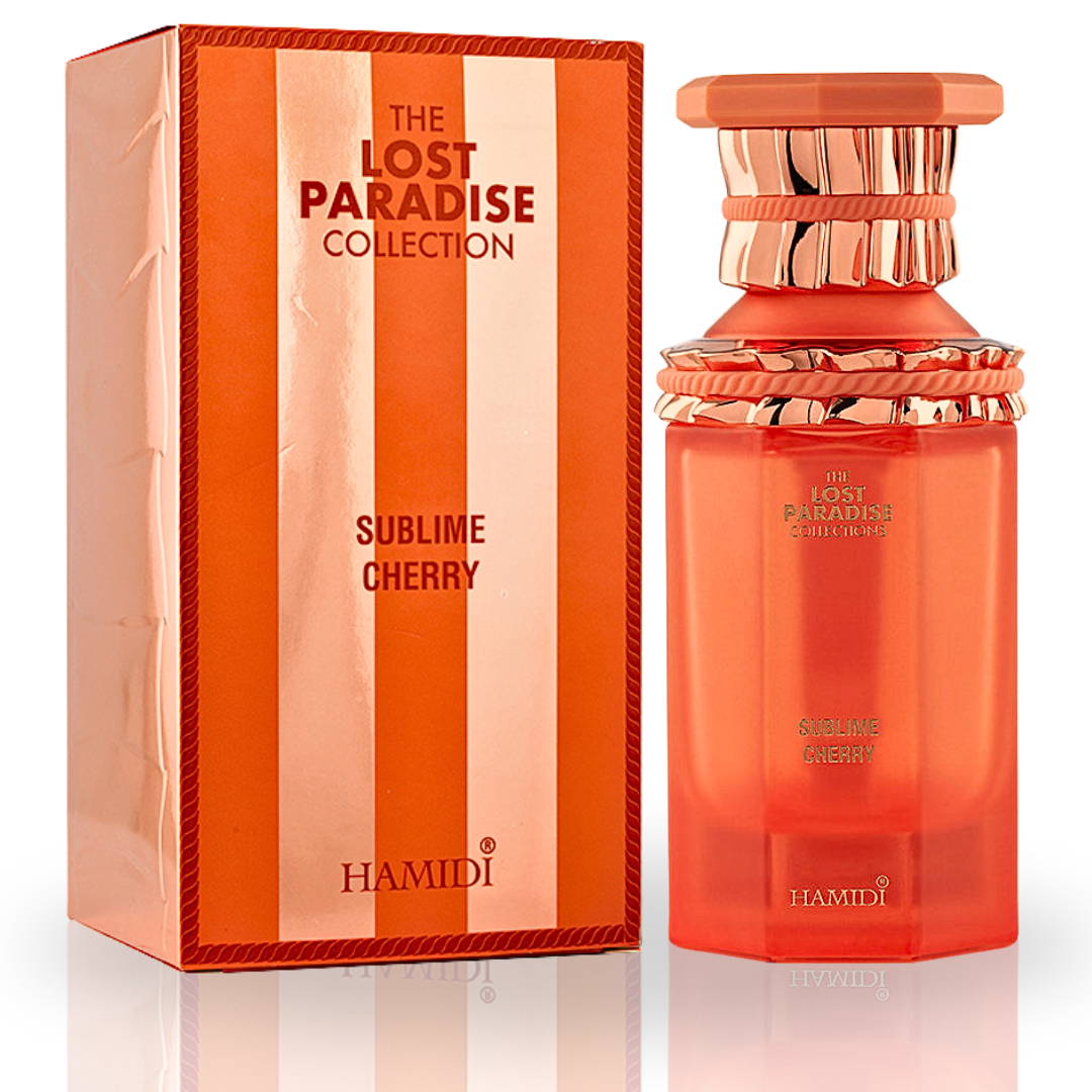 SUBLIME CHERRY EDP Spray 100ML (3.4 OZ) By Hamidi | Experience The Enchanting Fusion Of Sweetness And Spices. - Intense Oud