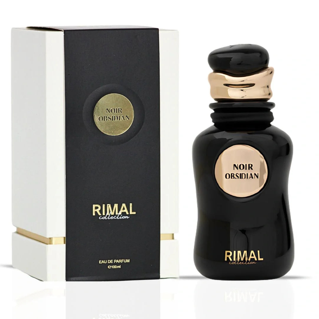Noir Obsidian Eau de Parfum Spray 100ml (3.4 oz) by Rimal Collection