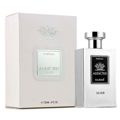 HAMIDI ADDICTED SILVER EDP Spray 120ML (4 OZ) By Hamidi | A Long Lasting And Intense Fragrance. - Intense Oud