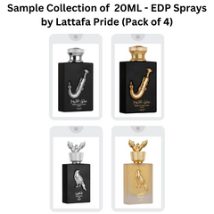 Sample Collection of 20ML (0.7 OZ) EDP Sprays by Lattafa Pride. (Pack of 4)