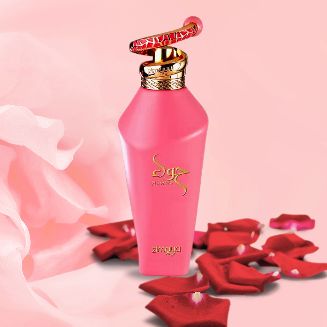 Hawwa Pink EDP Spray 100ML (3.4OZ) by ZIMAYA | Long Lasting, Fresh, Floral Bouquet Of Sensation.