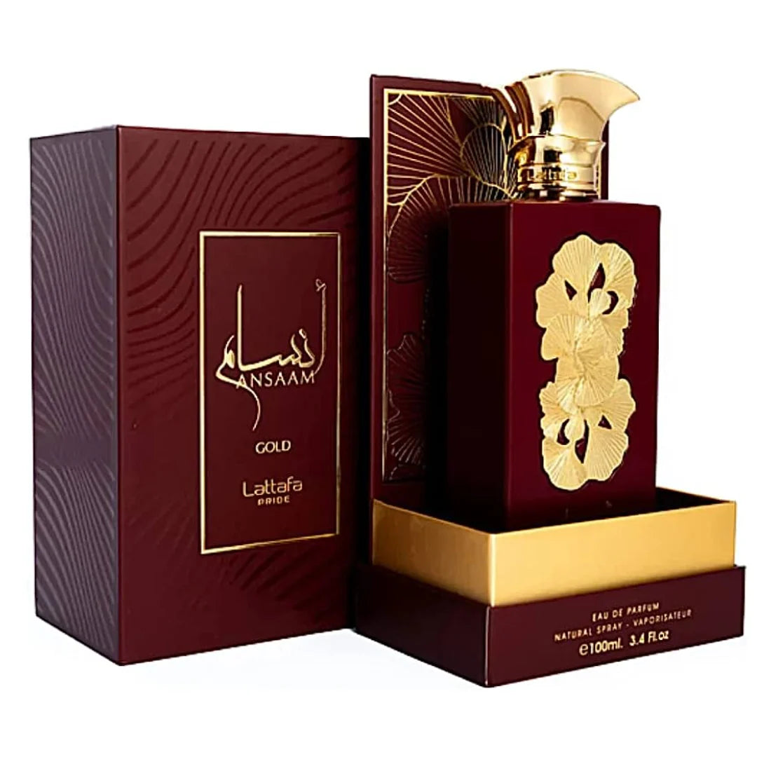 Ansaam Gold EDP -Eau De Parfum 100 ML (3.4 Oz) I By Lattafa Pride