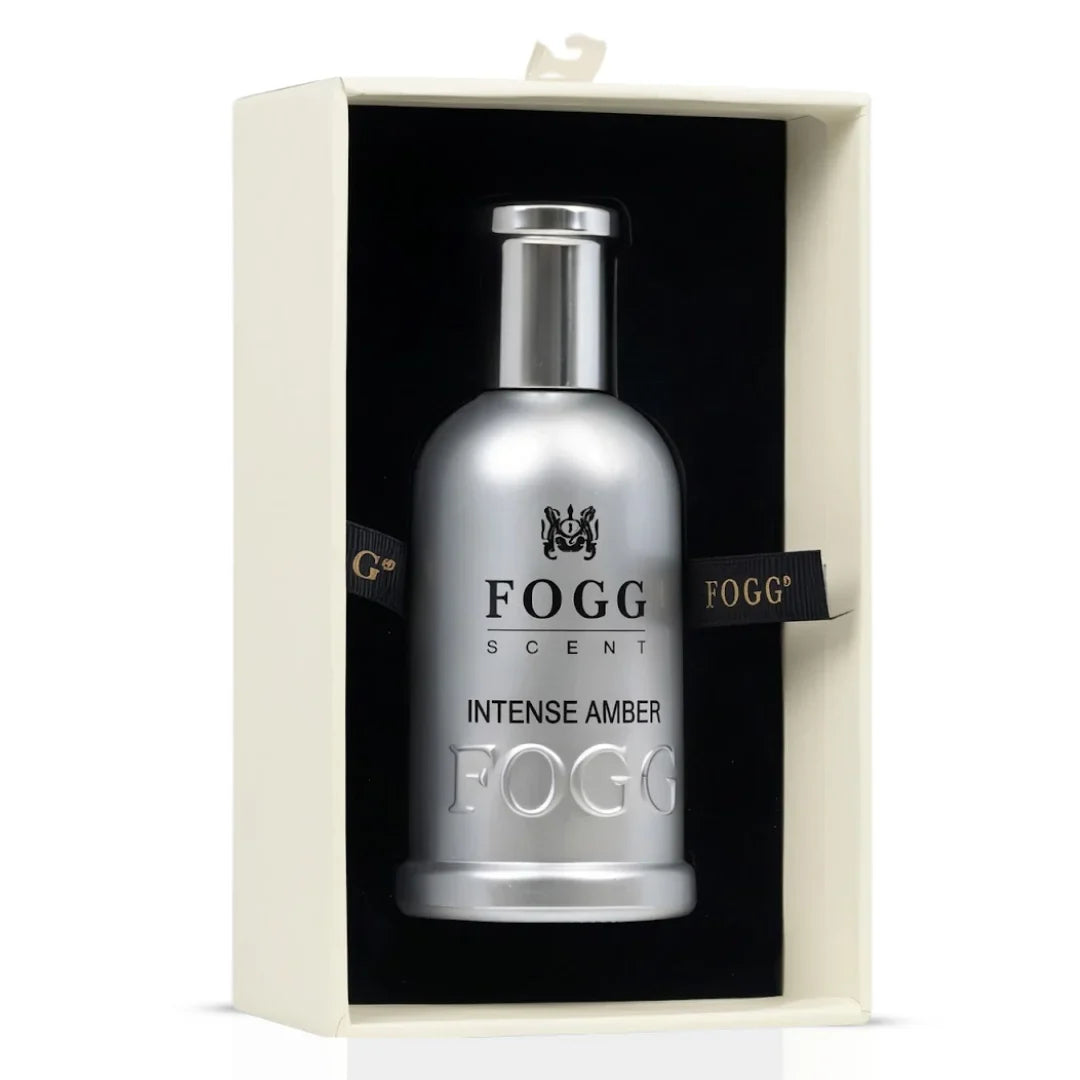 Intense Amber for Men Amber Eau de Parfum Spray 100ml (3.38 oz) by Fogg - Intense Oud