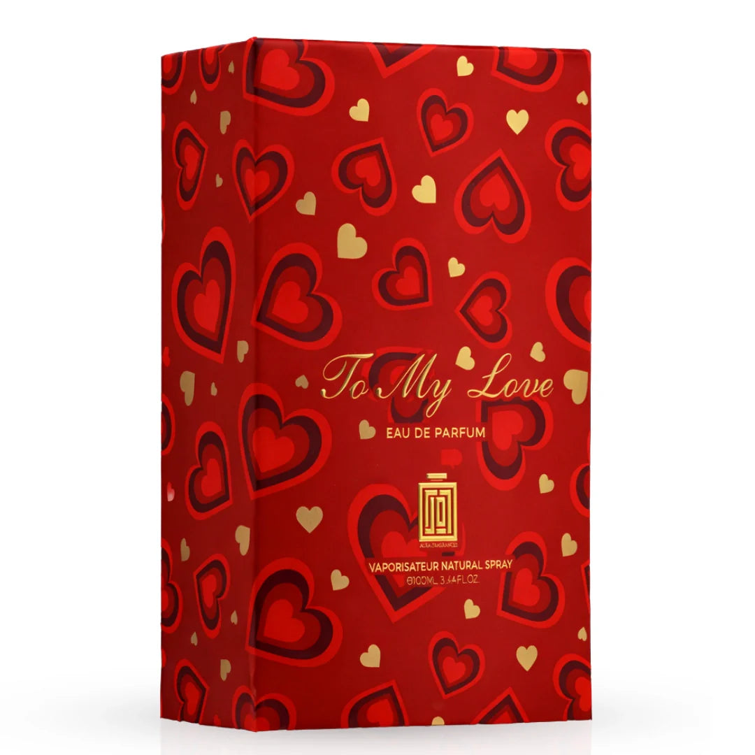 To My Love Eau De Parfum Spray 100ml (3.4 oz) By Aura Fragrances - Intense Oud