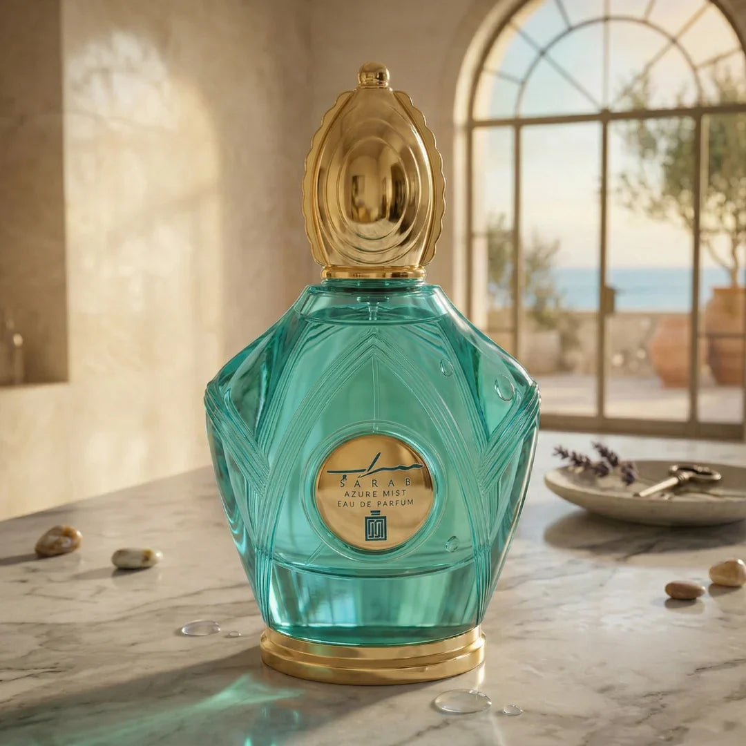 Sarab Azure Mist Eau De Parfum Spray 100ml (3.4 oz) By Aura Fragrances - Intense Oud