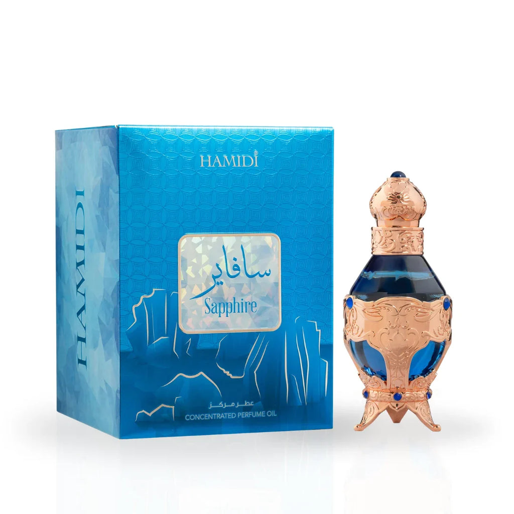 Sapphire Perfume Oil CPO 20ml (0.68 oz) by Hamidi – Intense Oud