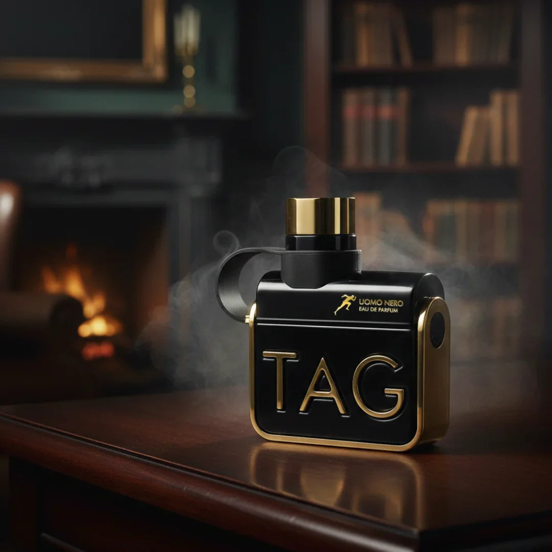 Tag Uomo Nero Eau De Parfum Spray 100ml (3.4 oz) By Armaf - Intense Oud