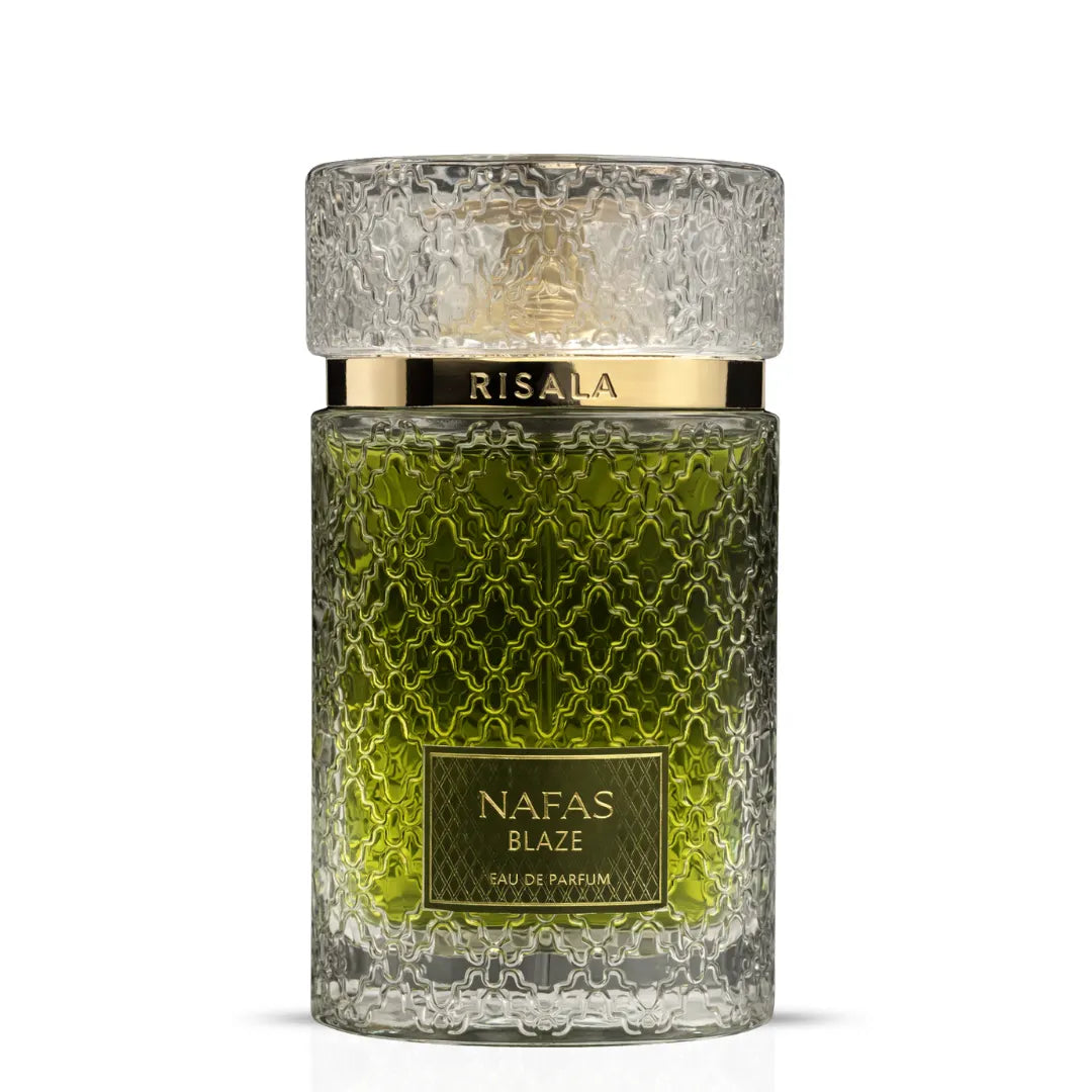 Nafas Blaze Eau De Parfum Spray 100ml (3.4 oz) By Elite Risala - Intense Oud
