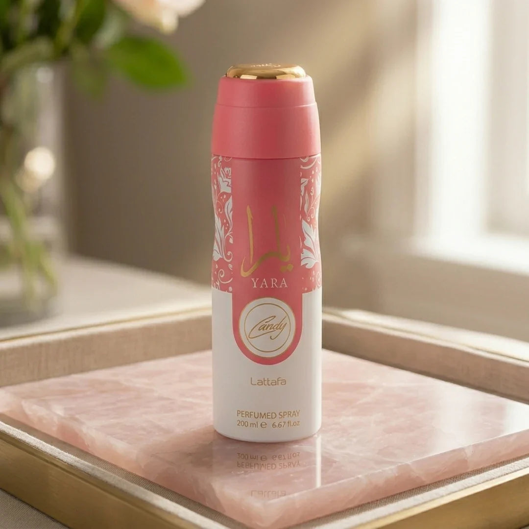 Yara Candy Deodorant Spray 200ml (6.7 oz) by Lattafa