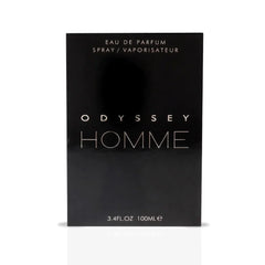 Odyssey Homme Black Eau de Parfum Spray 100ml (3.4 oz) by Armaf