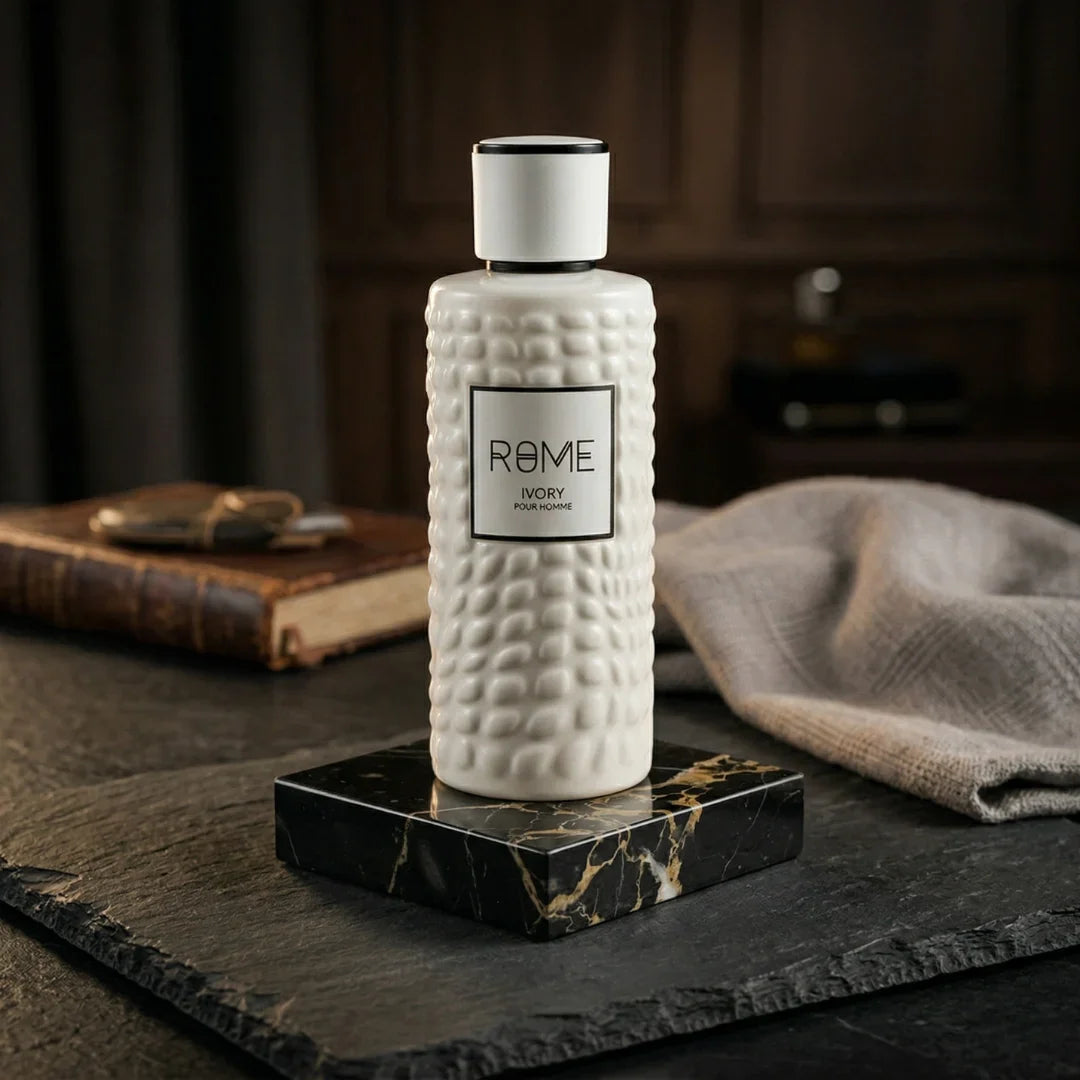 Rome Ivory Pour Homme Eau De Parfum Spray 100ml (3.4 oz) By Mast Perfume - Intense Oud