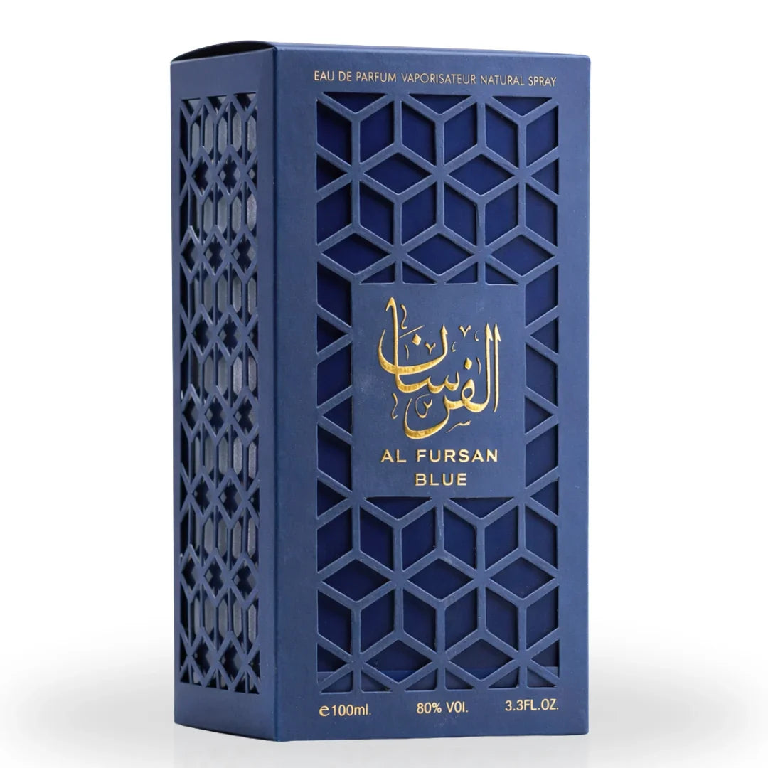 Al Fursan Blue Eau De Parfum Spray 100ml (3.4 oz) By Aura Fragrances - Intense Oud