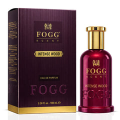 Intense Wood for Men Eau de Parfum Spray 100ml (3.38 oz) by Fogg - Intense Oud