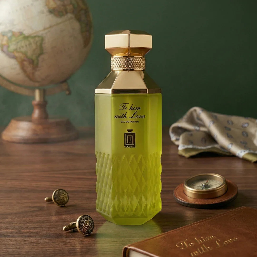 To Him With Love Eau De Parfum Spray 100ml (3.4 oz) By Aura Fragrances - Intense Oud
