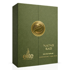 Nafas Blaze Eau De Parfum Spray 100ml (3.4 oz) By Elite Risala - Intense Oud