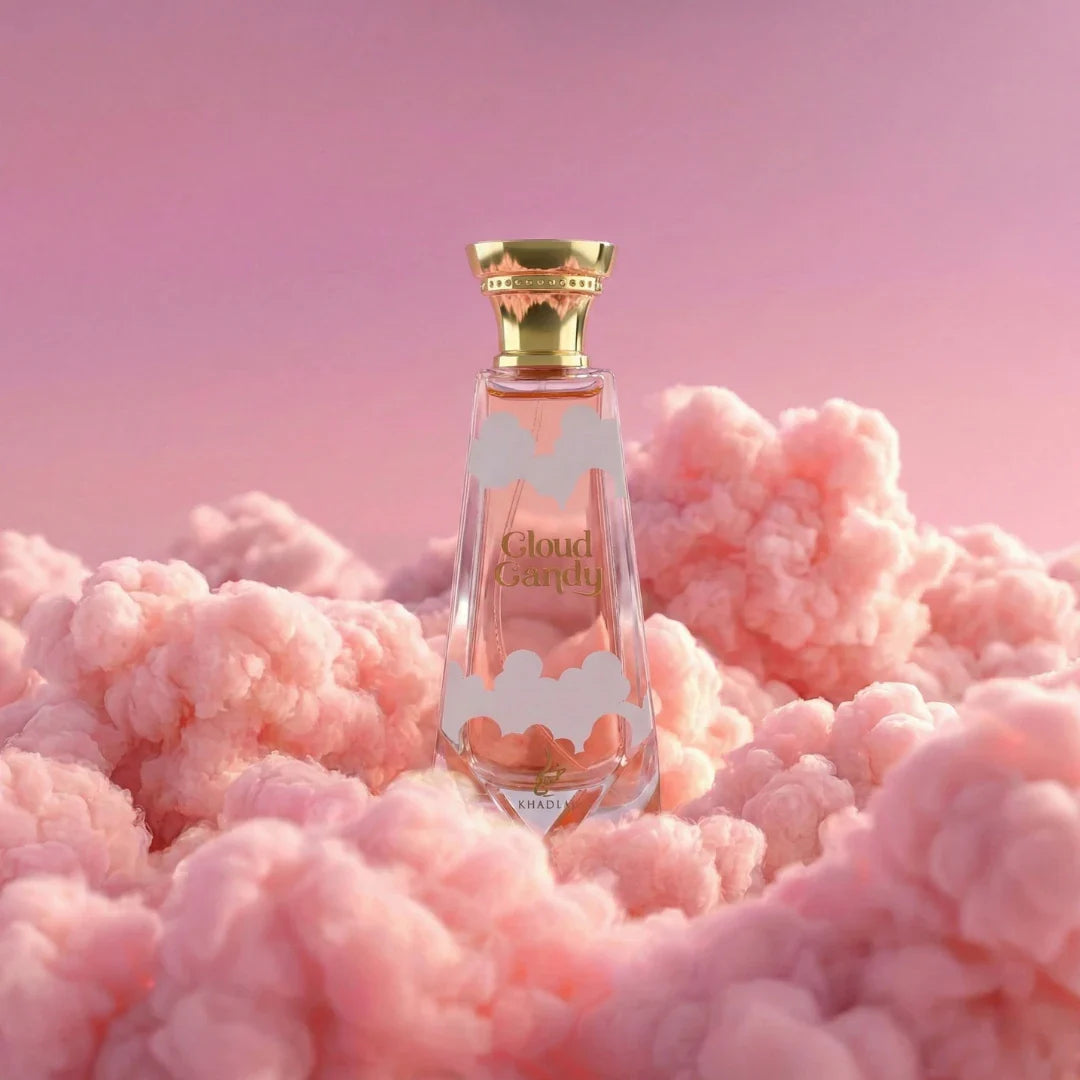 Cloud Candy Eau de Parfum Spray 100ml (3.4 oz) by Khadlaj
