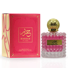 Hareer Pink Eau De Parfum Spray 100ml (3.4 oz) By Aura Fragrances - Intense Oud