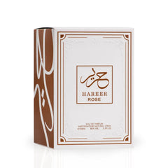 Hareer Rose Eau De Parfum Spray 100ml (3.4 oz) By Aura Fragrances - Intense Oud