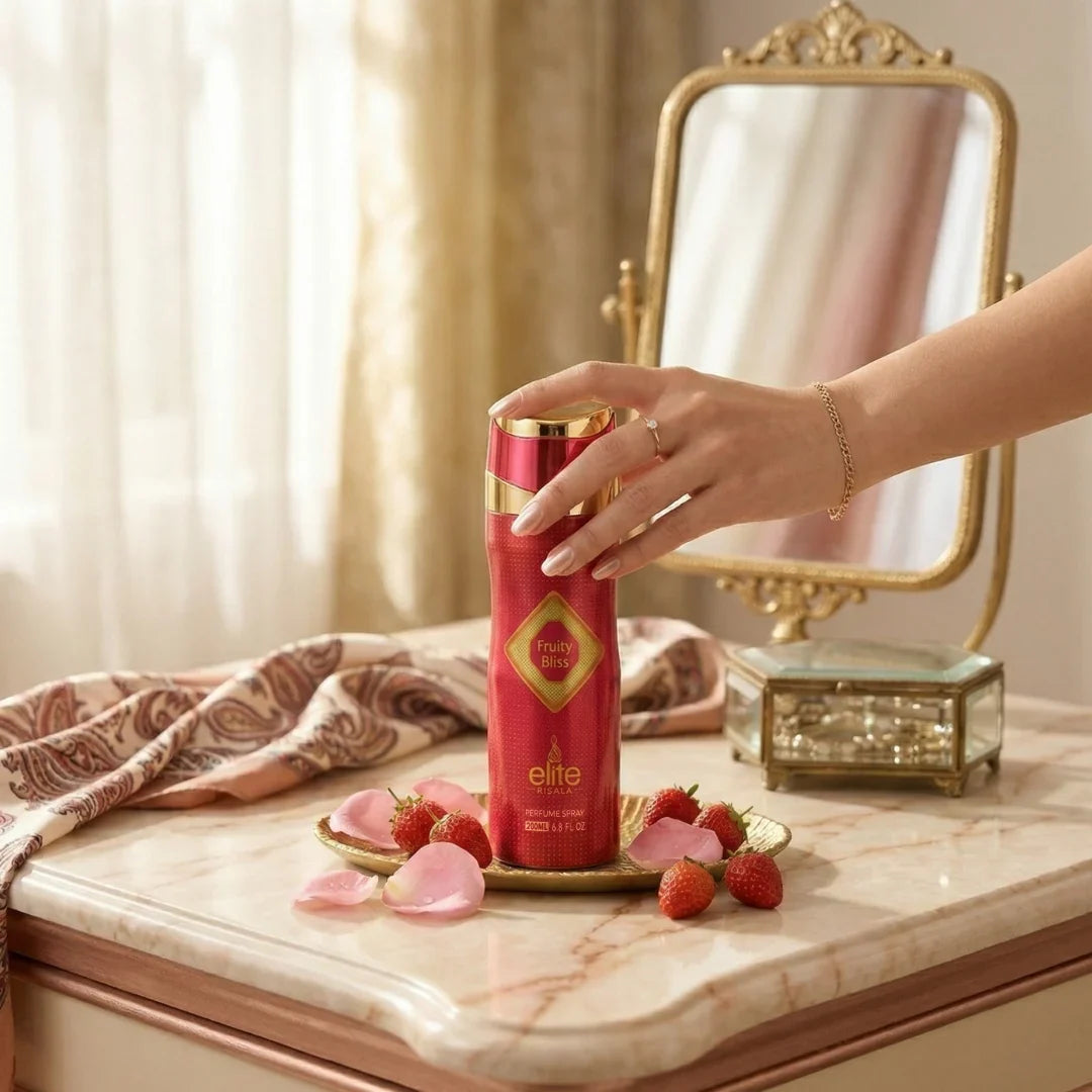 Fruity Bliss Perfumed Body Spray 200ml (6.7 oz) by Elite Risala - Intense Oud