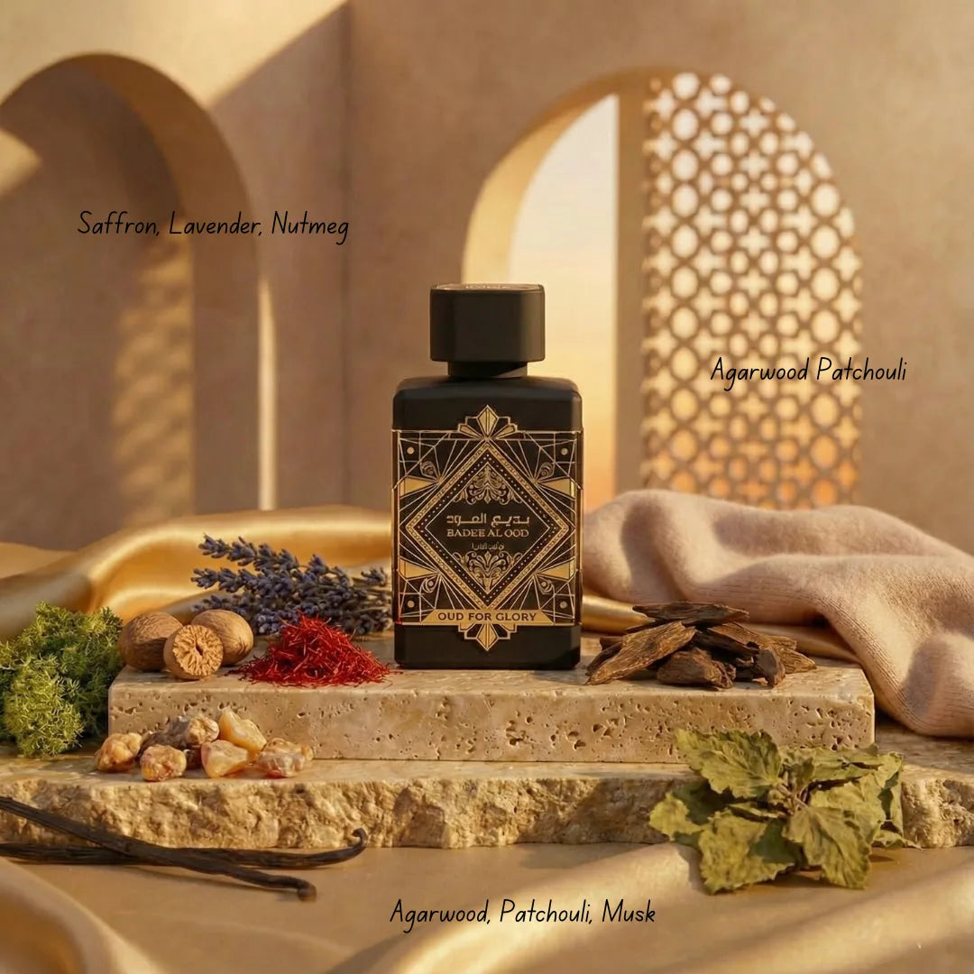 Bade'e Al Oud Eau De Parfum Gift Set Mini Collection (5 x 5ml) by Lattafa