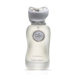Nada Blumingle Eau De Parfum spray by Paris Corner, 100ml bottle, elegant design, showcasing the perfume's luxurious packaging.