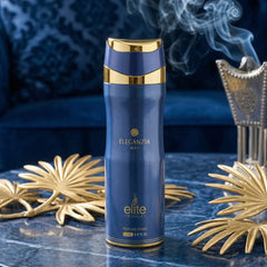 Eleganzia Bleu Body Spray 200ml (6.8 oz) by Elite Risala - Intense Oud