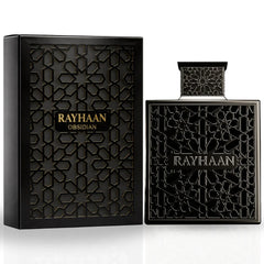Rayhaan Obsidian Eau de Parfum Spray 100ml (3.4 oz) By Rayhaan - Intense Oud