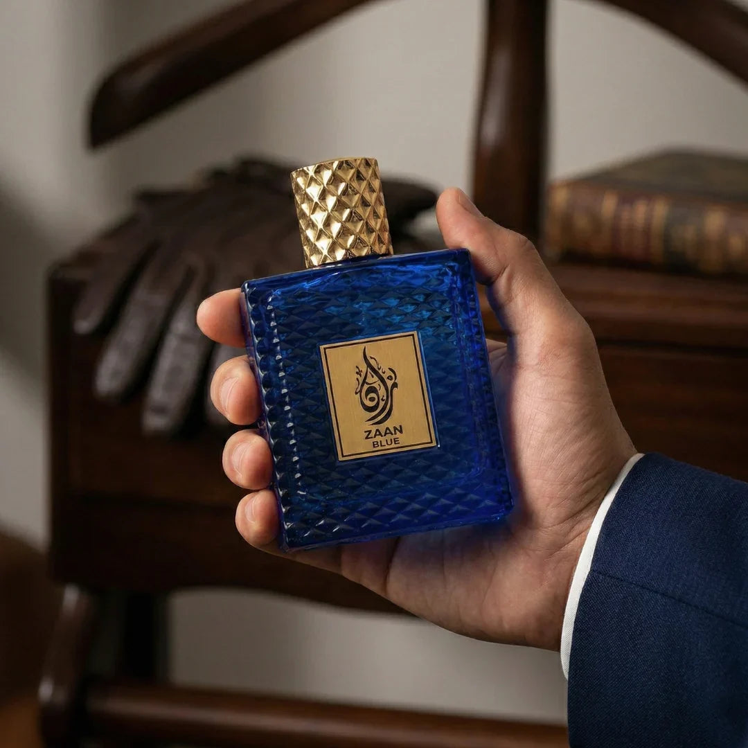 Zaan Blue Eau De Parfum Spray 100ml (3.4 oz) By Aura Fragrances - Intense Oud