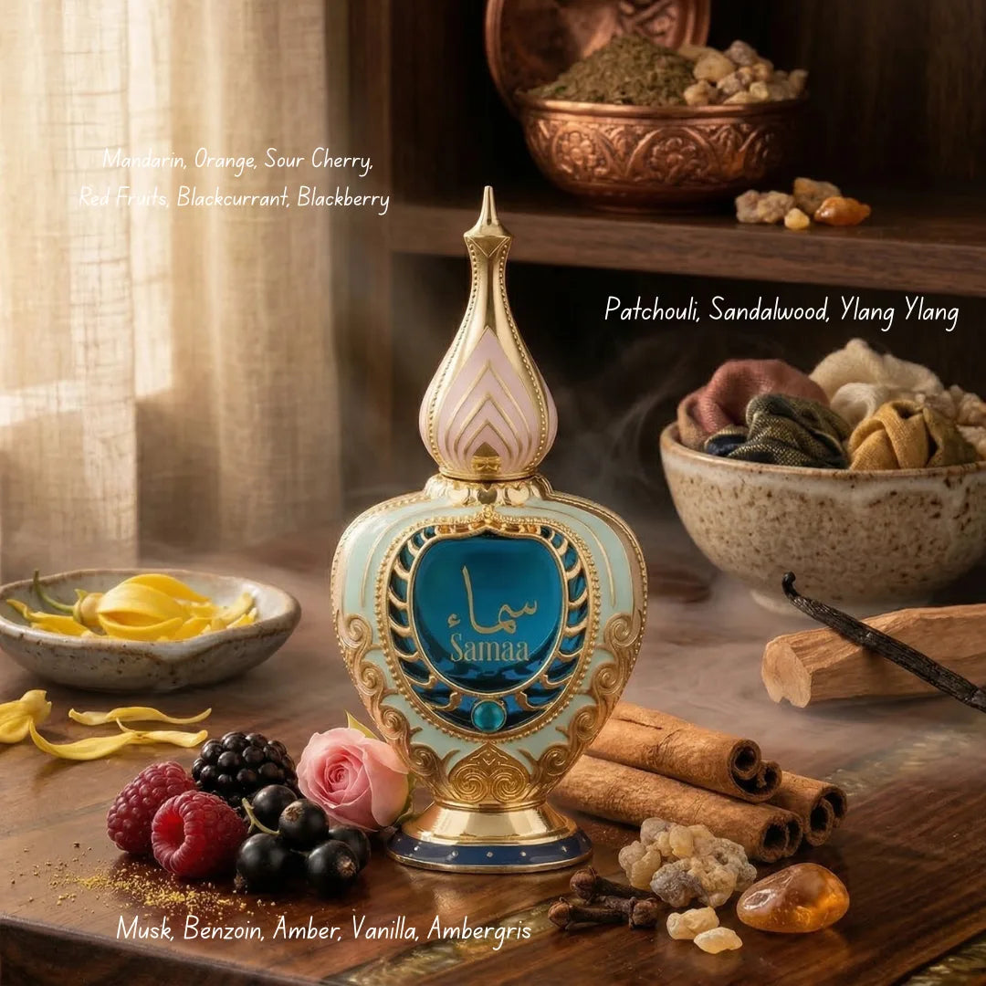 Samaa Concentrated Perfume Oil 20ml (0.68 oz) By Hamidi - Intense Oud