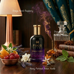 Midnight Purple for Women Eau de Parfum Spray 100ml (3.38 oz) by Fogg - Intense Oud