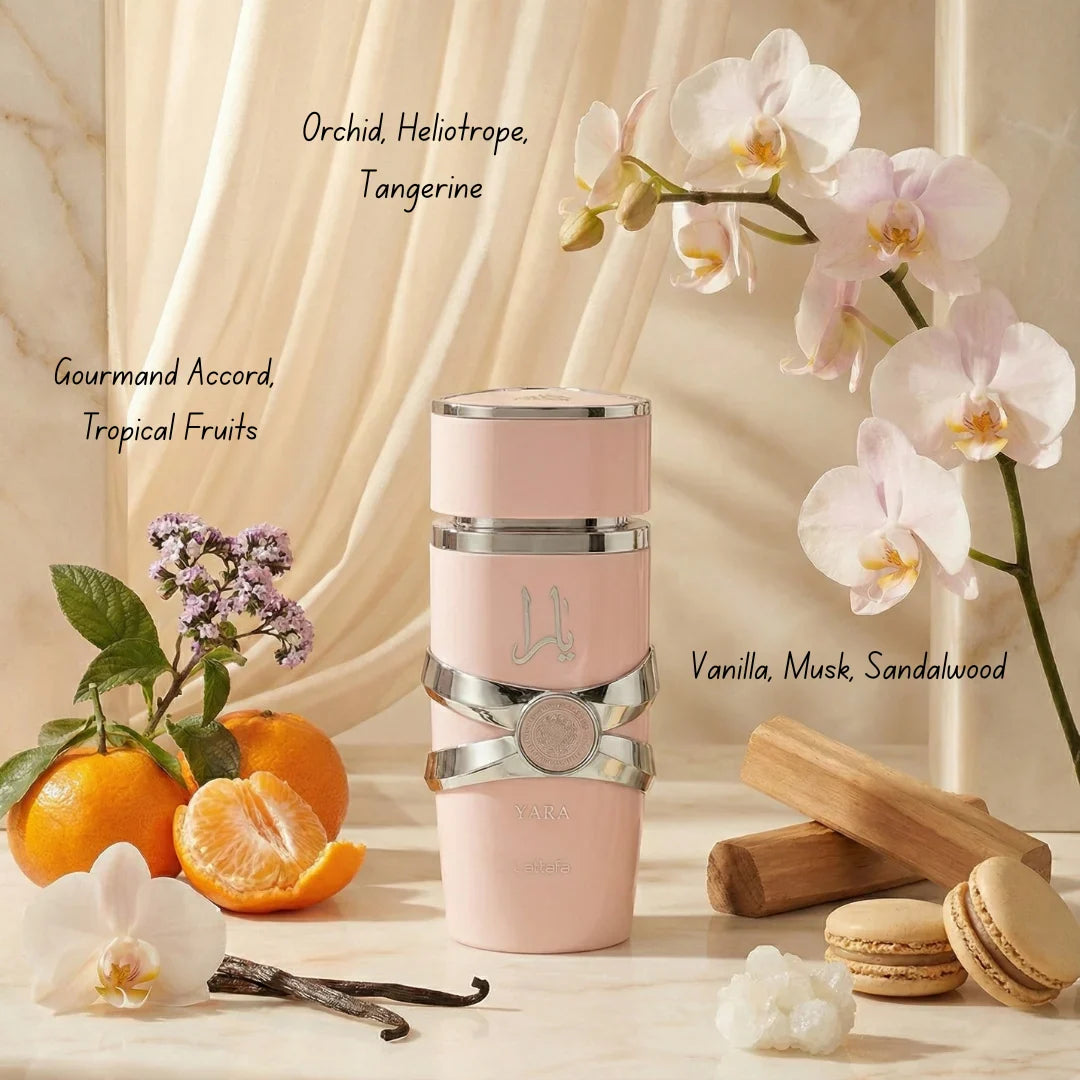 Yara Eau De Parfum Gift Set Mini Collection (4 x 5ml) by Lattafa