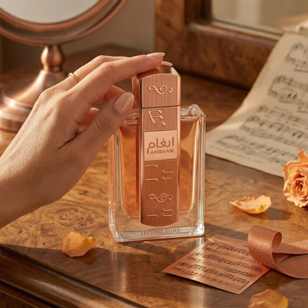 Angham Second Song Eau De Parfum Spray 100ml (3.4oz) By Lattafa - Intense Oud