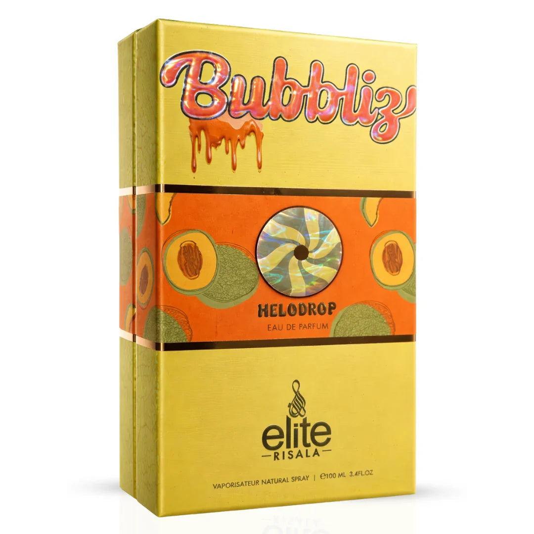 Bubbliz Melodrop Eau De Parfum Spray 100ml (3.4 oz) By Elite Risala - Intense Oud