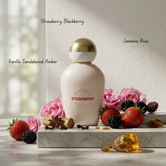 La Fede White Forest Strawberry Eau de Parfum Spray 100ml (3.4 oz) by Khadlaj