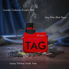 Tag Uomo Rosso Eau De Parfum Spray 100ml (3.4 oz) By Armaf - Intense Oud