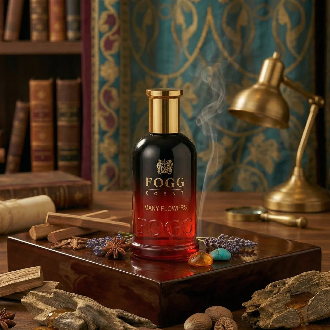 Many Flowers for Women Eau de Parfum Spray 100ml (3.38 oz) by Fogg - Intense Oud