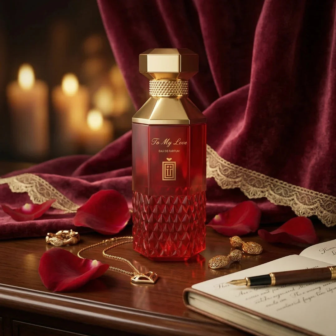 To My Love Eau De Parfum Spray 100ml (3.4 oz) By Aura Fragrances - Intense Oud