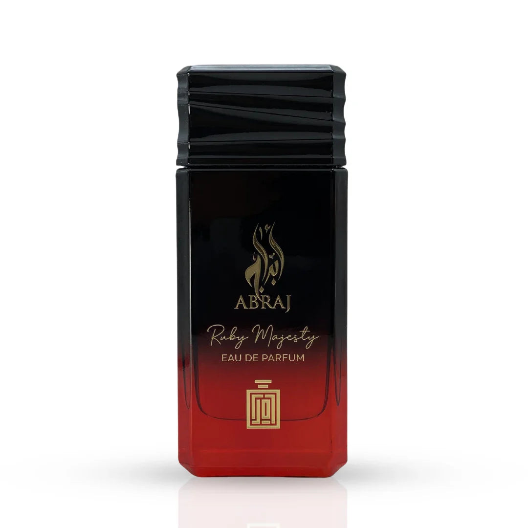 Abraj Ruby Majesty Eau De Parfum Spray 100ml (3.4 oz) By Aura Fragrances - Intense Oud