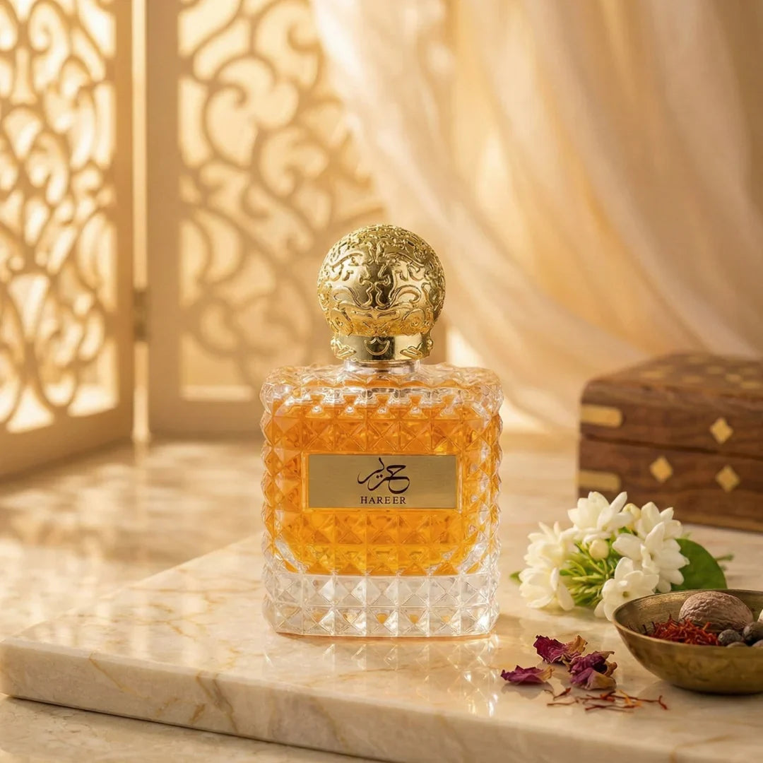 Hareer Eau De Parfum Spray 100ml (3.4 oz) By Aura Fragrances