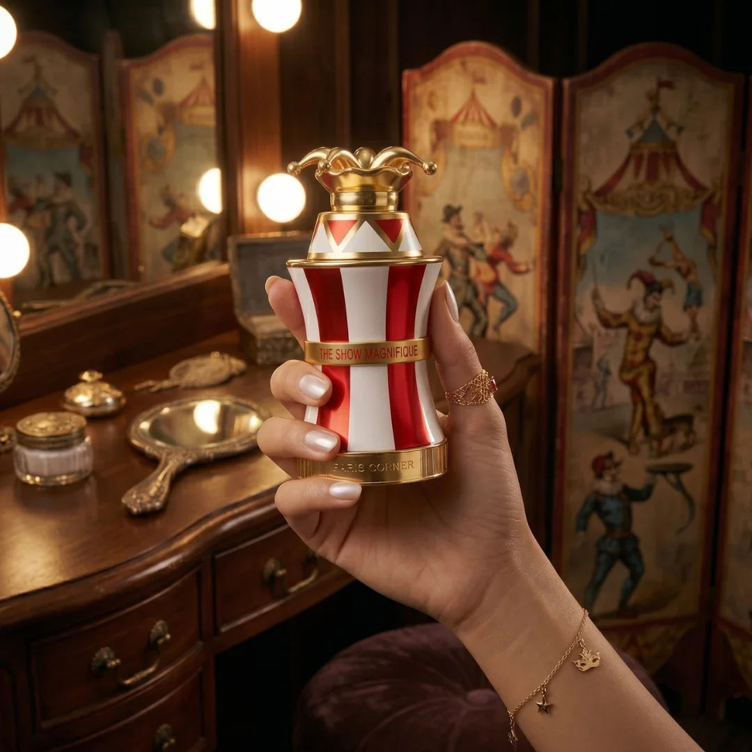 Paris Corner The Show Magnifique Eau De Parfum spray 100ml bottle, elegant design, fragrance for women.